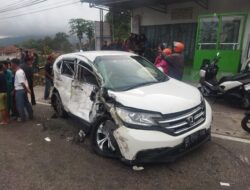 Tabrakan Beruntun di Padang Panjang Memakan Korban Jiwa