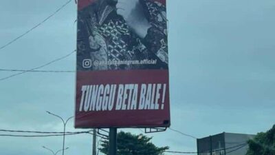 Poster Anas Urbaningrum Mejeng di Dekat Rumah SBY, Ternyata Ini Maknanya