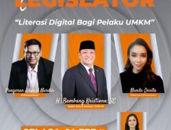 Kominfo RI dan Legislator Berikan Penguatan Literasi Pelaku UMKM Melalui Digitalisasi