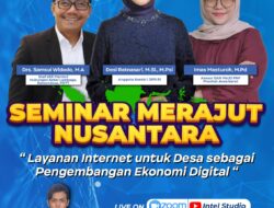 Mengembangkan SDM Digitalisasi, Internet Desa Jadi Pendorong Kuat Ekonomi Masyarakat