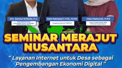 Mengembangkan SDM Digitalisasi, Internet Desa Jadi Pendorong Kuat Ekonomi Masyarakat