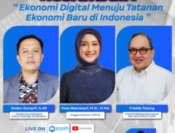 Webinar Kominfo, Freddy Tulung : Ekonomi Berbasis Digital (ICTs) Membawa Perubahan Penting