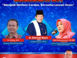 Webinar Melawan Hoax, Kominfo : Penyebar Hoax Meningkatkan Dari Tahun Sebelumnya