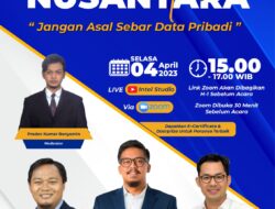 Sikapi Persoalan Kebocoran Data Pribadi, Kominfo Gelar Webinar Tentang “Jangan Asal Sebar Data Pribadi”