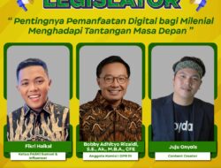 Webinar Ngobrol Bareng Legislator, Boby Adhityo: Momentum Bonus Demografi Masyarakat Harus Adaptasi Dengan Digitalisasi