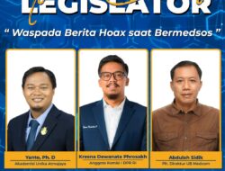 Webinar Bareng Legislator, Kresna Sebut Hoax Pemecah Bangsa