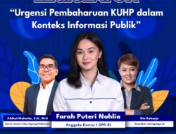 Literasi Digital, Kominfo Bincang Tentang Urgensi Pembaharuan KUHP Dalam Konteks Informasi Publik