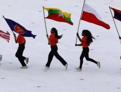 Kembali Terjadi, Bendera Indonesia Berkibar Terbalik dalam Pembukaan SEA Games 2023 di Kamboja