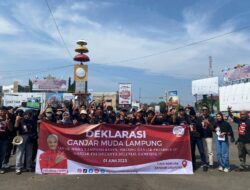 Viral !! Puluhan Pemuda Lampung Gelar Deklarasi Ganjar Muda ( Garuda) Lampung