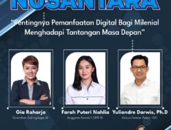 Webinar Kominfo RI, Farah Tekankan Milenial Harus Manut Digital dalam Tantangan Masa Depan