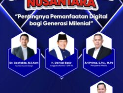 Kembali Gelar Seminar Merajut Nusantara Darizal Bashir Sebut Revolusi Industri Fase Keempat Dorong Perubahan Pola Hidup