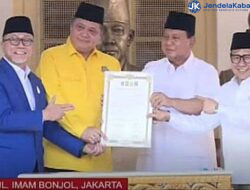 Pan dan Golkar Resmi Dukung Prabowo Jadi Presiden RI 2024-2029