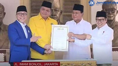 Pan dan Golkar Resmi Dukung Prabowo Jadi Presiden RI 2024-2029