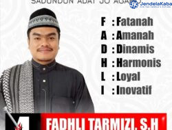 Terpilih Jadi Wali Nagari Limo Kaum, Fadhli Tarmizi Siap untuk Fatanah, Amanah, Dinamis, Harmonis, Loyal dan Inovatif