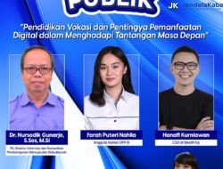 Farah Berikan Materi Pendidikan Vokasi dan Pentingnya Pemanfaatan Digital