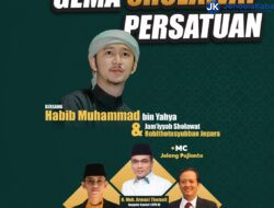 Arwani Thomafi Hadiri Gema Sholawat Persatuan Bersama Guru Besar Univ Airlangga