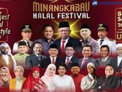 Terbesar, Peresmian Minangkabau Halal Festival Akan Manjakan Pengunjung Bersama Wapres Ma’rif Amin