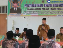 Buka Pelatihan Imam, Khatib Dan Garim, Wabup Sijunjung : Jadikanlah Masjid Sebagai Pusat Peradaban Dan Pemberdayaan Masyarakat