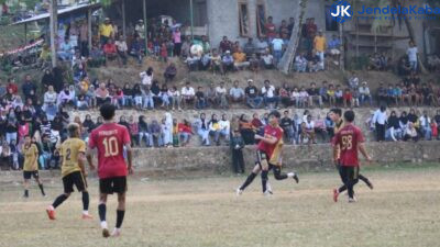 Turnamen Sepak Bola Wali Nagari Batu Manjulur CUP V Di Tutup Bupati Sijunjung