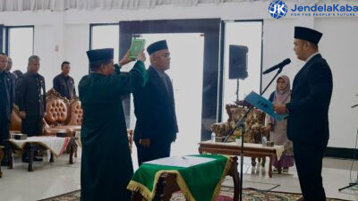 Bupati Benny Dwifa Lantik Endi Nazir Sebagai Pj. Sekretaris Daerah Kabupaten Sijunjung