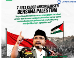 Kader Ansor Banser Sumbar Siap Laksanakan Intruksi Gus Ketum Untuk Korban Agresi Israel