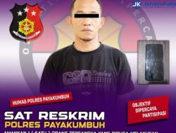 Sat Reskrim Polres Payakumbuh Tangkap Residivis Pelaku Curas (Jambret)