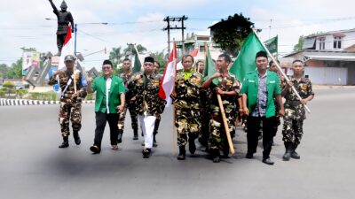 Ketua PC GP Ansor Se Lampung Utara Bergerak