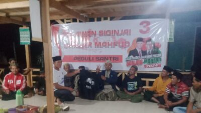 Relawan Siginjai 3 Kab. Bungo Gelar Do’a Bersama Dan Istighosah Untuk Kemenangan Ganjar-Mahfud Di Kec. Pelepat Ilir Dan Bungo Dani