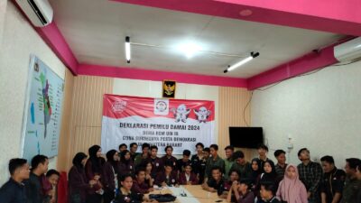 Komitmen Dema BEM UIN IB Mewujudkan Pemilu Damai 2024 di Sumatera Barat