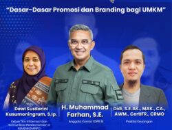 Forum Digital, H. Muhammad Farhan Berharap Pelatihan Promosi dan Branding bagi UMKM dapat Mendorong UMKM Beradaptasi dengan Platform Digital