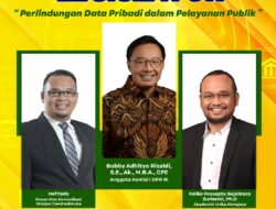 Bobby Adhityo Rizaldi, S.E., Ak., M.B.A., CEF (Anggota Komisi I DPR RI) Hadir dalam Webinar Ngobrol Bareng Legislator yang digelar Kominfo RI dengan tema “Perlindungan Data Pribadi dalam Pelayanan Publik”