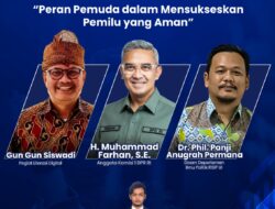 H. Muhammad Farhan, S.E. (Anggota Komisi 1 DPR RI) hadiri webinar Forum Diskusi Publik yang digelar Kominfo RI dengan tema “Peran Pemuda Dalam Mensukseskan Pemilu yang Aman”