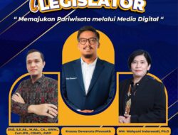 Kresna Dewanata Phrosakh (Anggota Komisi 1 DPR RI) Hadiri Ngobrol Bareng Legislator webinar yang digelar Kominfo RI dengan tema “Memajukan Pariwisata melalui Media Digital”