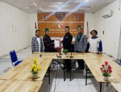 Audiensi dengan Bawaslu Tanah Datar, HMI Cabang Batusangkar resmi terdaftar sebagai pemantau Pemilu 2024