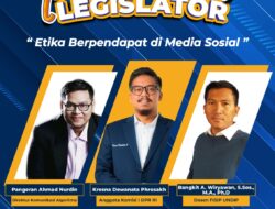 Kresna Dewanata Phrosakh (Anggota Komisi 1 DPR RI) Hadiri Ngobrol Bareng Legislator webinar yang digelar Kominfo RI dengan tema “Etika Berpendapat di Media Sosial”9