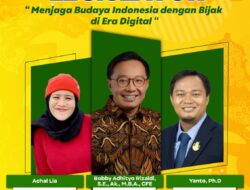 Bobby Adhityo Rizaldi, S.E., Ak., M.B.A., CFE. (Anggota Komisi 1 DPR RI) Hadiri Ngobrol Bareng Legislator webinar yang digelar Kominfo RI dengan tema “Menjaga Budaya Indonesia dengan Bijak di Era Digital”