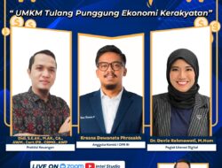 Kresna Dewanata Phrosakh (Anggota Komisi 1 DPR RI)hadiri webinar Forum Diskusi Publik yang digelar Kominfo RI dengan tema “UMKM Tulang Punggung Ekonomi Kerakyatan”