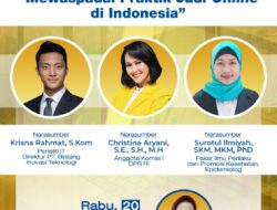 Christina Aryani, S.E., S.H., M.H. (Anggota Komisi 1 DPR RI) hadiri webinar Literasi Digital yang digelar Kominfo RI dengan tema “Mewaspadai Praktik Judi Online di Indonesia”