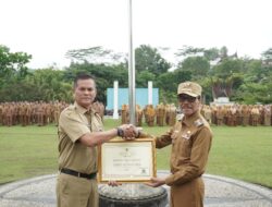 Apel Gabungan 3 Tahun Kepemimpinan, Bupati: Terima Kasih Atas Dedikasi dan Komitmen Para Pegawai