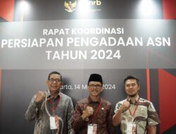 Hadiri Rakornas Pengadaan ASN 2024, Bupati Safaruddin: Pemkab Limapuluh Kota Sediakan 875 Formasi ASN, THK2 Jadi Prioritas