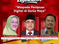 Ir. Irwan Ardi Hasman (Anggota Komisi 1 DPR RI) hadiriwebinar Ngobrol Bareng Legislator yang digelar Kominfo RI dengan tema “Waspada Penipuan Digital Di Dunia Maya”