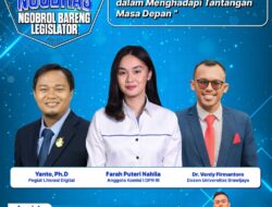 Farah Puteri Nahlia (Anggota Komisi 1 DPR RI) hadiriwebinar Ngobrol Bareng Legislator yang digelar Kominfo RI dengan tema “Pendidikan Vokasi dan Pentingnya Pemanfaatan Digital dalam Menghadapi Tantangan Masa Depan”