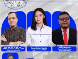 Farah Puteri Nahlia (Anggota Komisi 1 DPR RI) hadiriwebinar Ngobrol Bareng Legislator yang digelar Kominfo RI dengan tema “Suara Demokrasi di Ranah Digital”