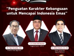 Ir. Irwan Ardi Hasman (Anggota Komisi 1 DPR RI) hadiriwebinar Ngobrol Bareng Legislator yang digelar Kominfo RI dengan tema “Penguatan Karakter Kebangsaan untuk Mencapai Indonesia Emas”