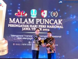 Sukses Bikin DPD RI Bertaji, LaNyalla Terima Special Award dari PWI Jatim