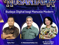 Kominfo RI Giat Webinar Dengan Tema “Budaya Digital Bagi Manusia Modern”