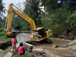 Sungai Pemicu Banjir di Tungkar Dikeruk, Warga Apresiasi BWS V Sumatera dan Bupati Limapuluh Kota