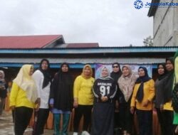 TP PKK Aur Gading Sijunjung Adakan Senam Sehat dan Pemeriksaan Kesehatan Gratis bersama Istri Bupati