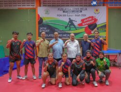 LaNyalla Pacu Semangat Atlet Tenis Meja Jatim untuk PON Aceh-Sumut