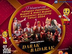 Launching Pilkada 2024, KPU Sijunjung Hadirkan Grub Darak Badarak